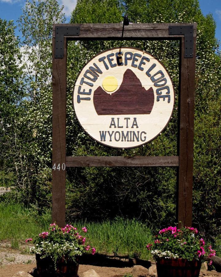 Teton Teepee Lodge Alta Екстериор снимка